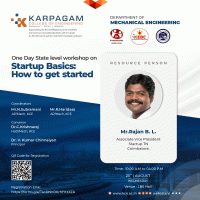 Startup Basics - How to Get Started 2023 Startup Workshop Poster